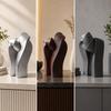 Abstract Twisted Decorative Sculpture Contemporary for Entryway, Reception Area