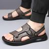 Men's Sandals Men's Trendy 2025 New Wear Wear Wear-resistant Beach Shoes Soft Sole Soft Surface Men's Cool Slippers 2025 Direct Sales