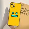 Zadní kryt Geometry Dash pro iPhone 13 12 Mini 11 14 Pro Max 6S 8 7 Plus SE 2022 2020 X XS Max XR