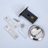 Wholesale Hidden Lock 304 Stainless Steel Single and Double-sided Sliding Door Invisible Pull Ring Concealed Embedded Handle