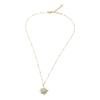 8-zackiger Stern Halskette Geometrie Stern Stein Kette Anhänger Halskette Stahl Exquisite Handwerkskunst Schmuck