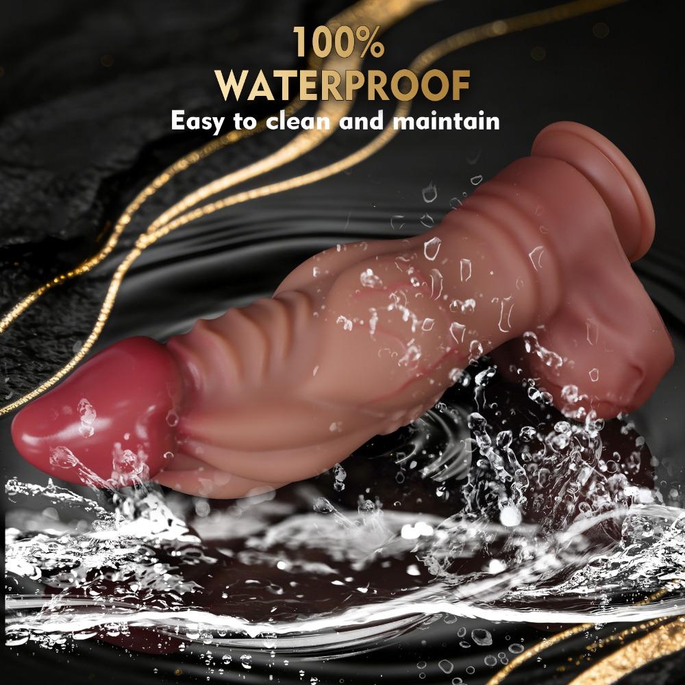 Oversized Realistic Silicone Dildo Anal Plug Adult Toy for Female Pleasure