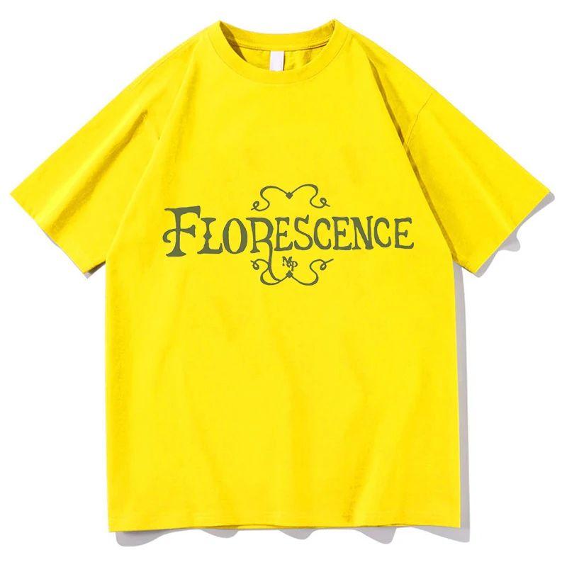 

Fashion Y2k Streetwear Maisie Peters Florescence Tshirt Summer Casual Loose Tshirt Oneck Graphic Print Top Hip Pop Tees Unisex S