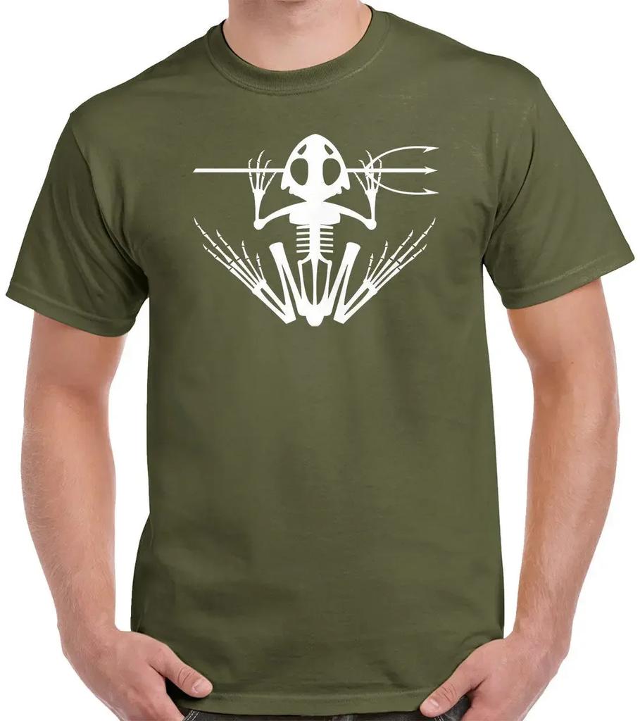 Hot Sale Naval Seal Bonefrog Frogman TShirt 100 Cotton ONeck Summer Short Sleeve Casual Mens Tshirt Size S3XL