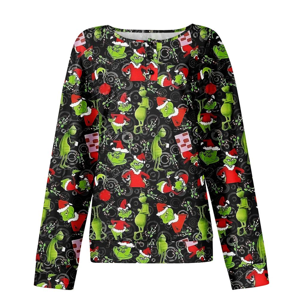 Dámské ležérní košile s dlouhým rukávem, topy na knoflíky s výstřihem do V, volný úplet, podzimní oblíbené pro ženy