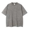 Europäisches & Amerikanisches 230g Distressed Loose T-Shirt, Überschnittene Schultern, High Street Trend, Kurzarm.