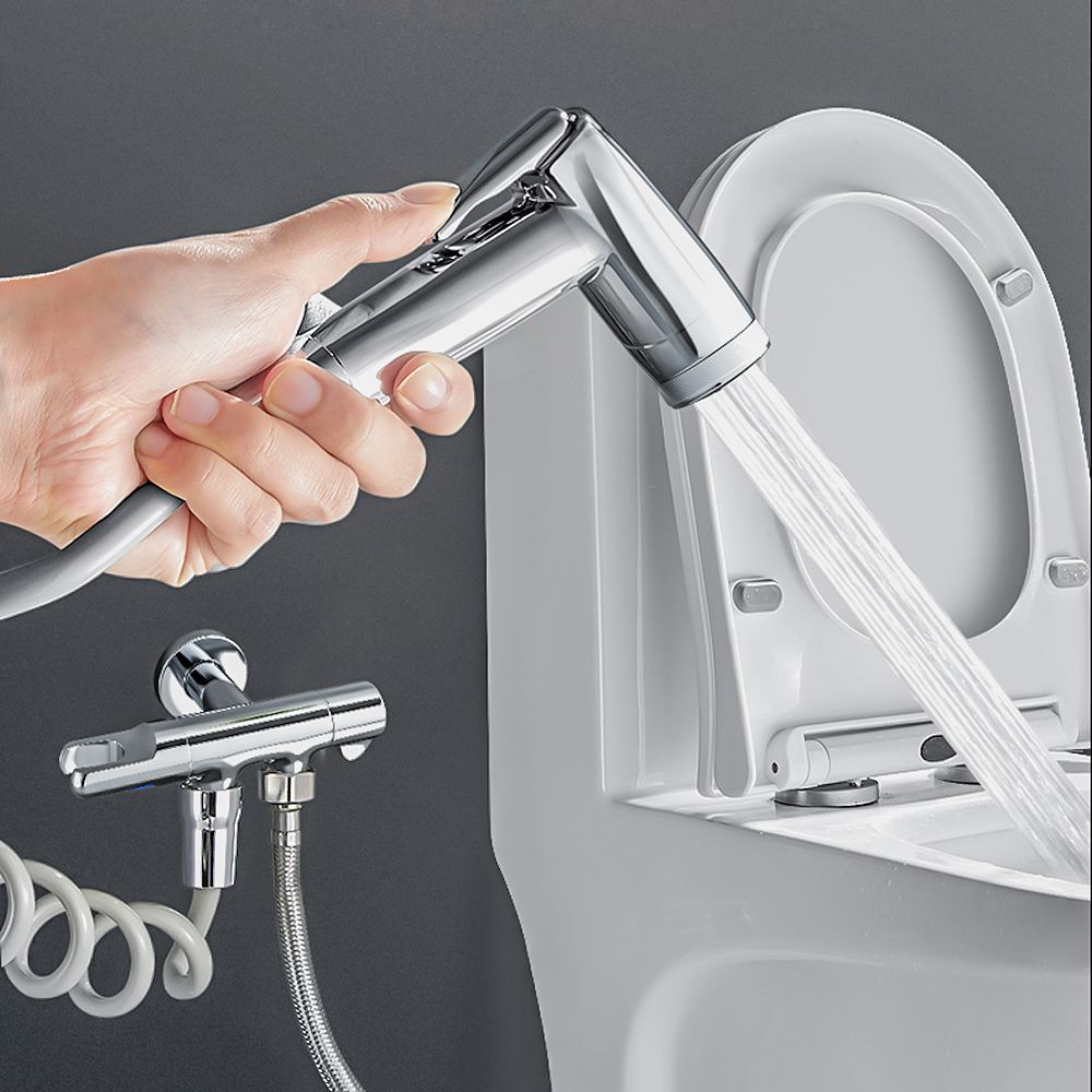 Toilet Bidet ABS Sprayer Handheld Hand Bidet Faucet Self Cleaning Bidet Shower Hand Sprayer Home Bathroom Toilet Accessories