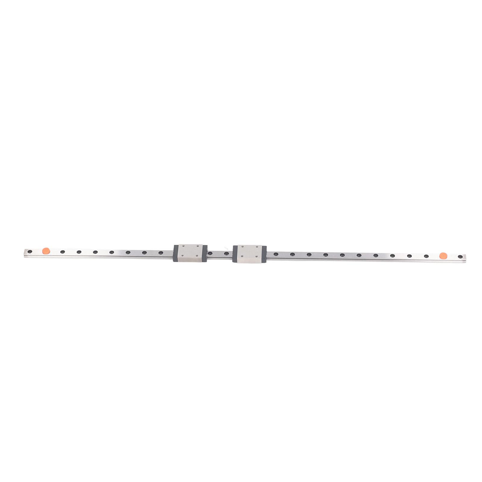 Linear Rail Miniature Linear Bearing Slider Kit 7H with 2pcs Slide Block for 3D Printers and CNC Parts