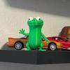 Funny Meme Lizard Figurine 3D Printed Lizard Ornament Standing Cartoon Lizard Sculpture for Home Office Desk Decoration