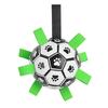 Squeaky Football Dog Toy for Training & Play: Self-Play Chew-Resistant Ball for Fetch Games and Independent Fun
