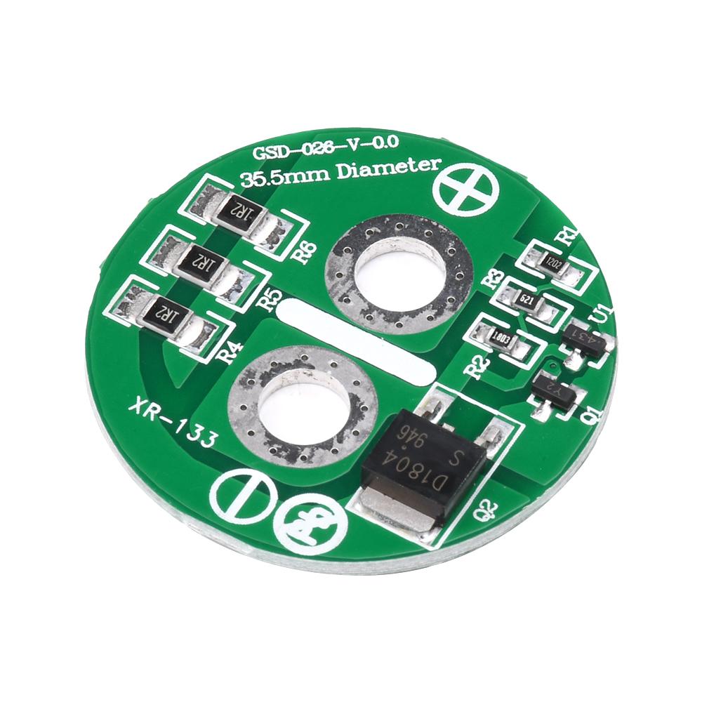 1pcs 3.5cm Universal 2.5V 2.7V 500F Super Capacitor Balancing Protection Board Module Electrical Components