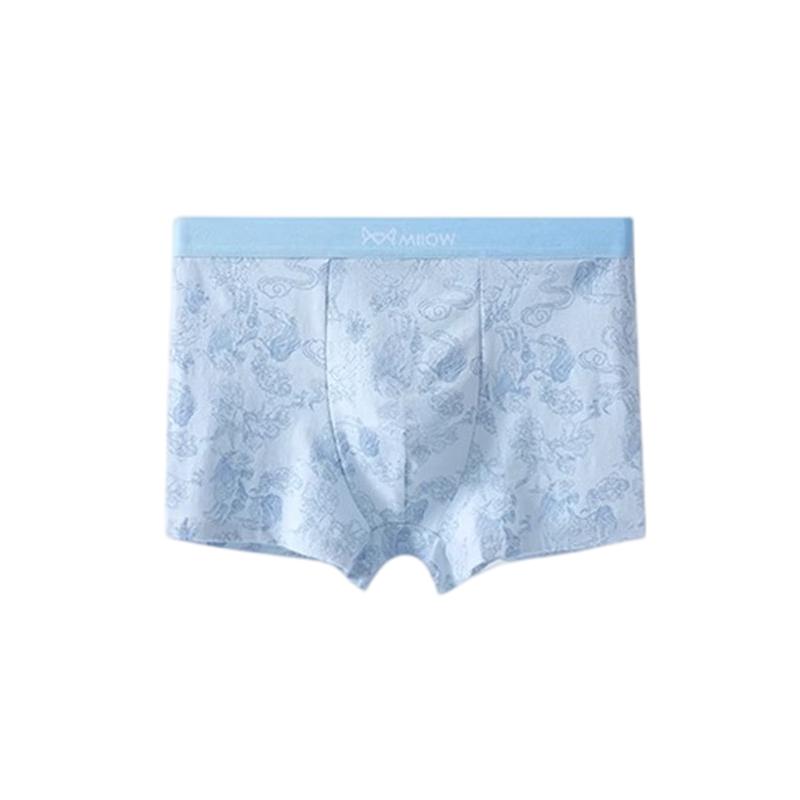 

Mao Ren Men s Cotton & Silk Antibacterial Boxer Briefs 3XL