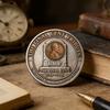 1/2/3/4/5Pcs Final Cent Tribute Coin R.I.P. Penny Souvenir Coin Historic Collectible Token History Buffs Collectors Enthusiasts Keepsake Gift