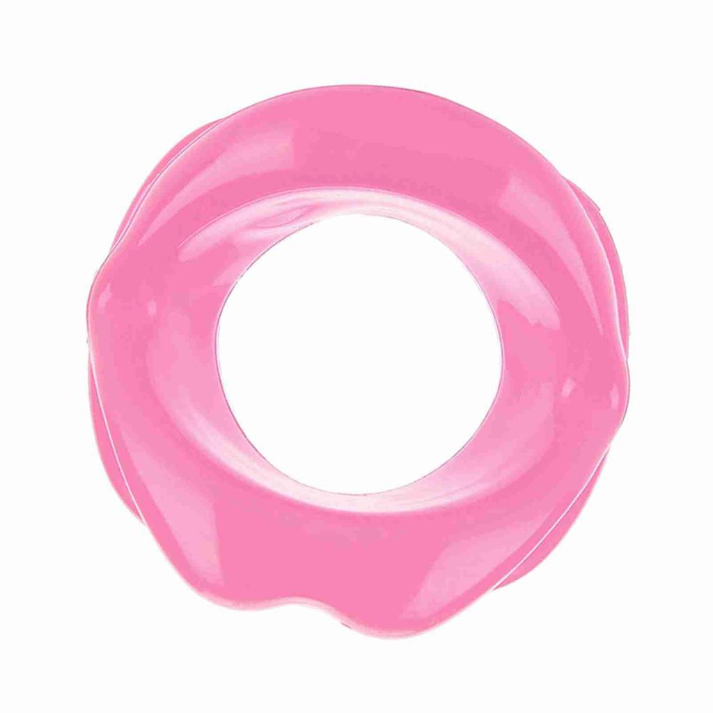 Silicone Face Lifting Lip Exerciser Mouth Muscle Tightener Tightening Anti Wrinkle Tool Pink