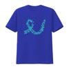 Damen Petrolfarbenes Band Eierstockkrebs-Aufklärung T-Shirt Schwarz Vintage Gewaschen Lässig Atmungsaktiv Bequem Designer Kleidung homme