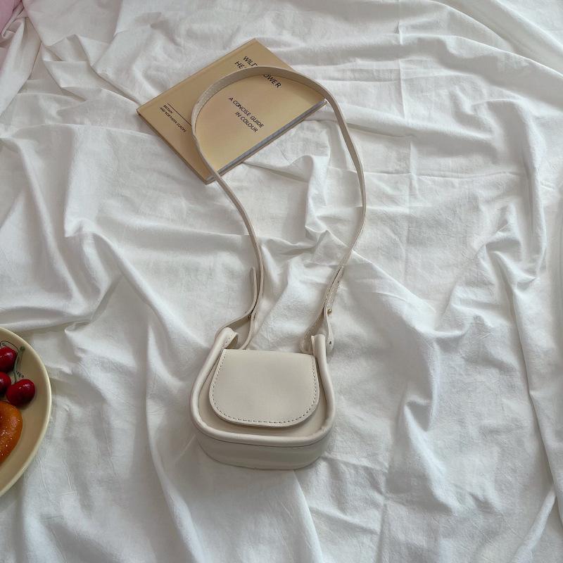 Mini Bag 2025 Summer New Korean Version Fashion Portable Small Square Bag Mouth Red Envelope Niche Ins Messenger Bag Women's Bag