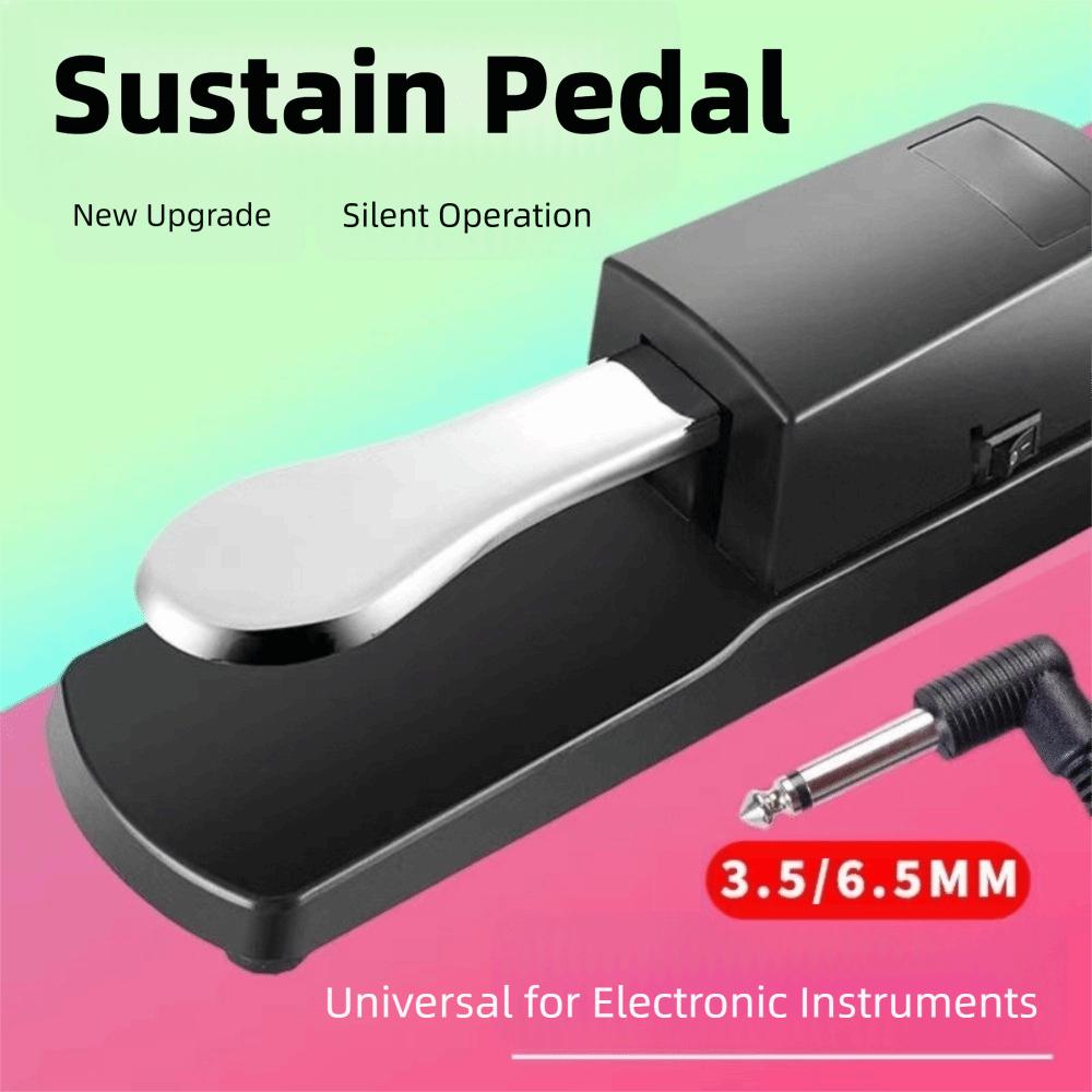 Stable Sustain Pedal Easy Installation Universal Single Pedal  Live Performance
