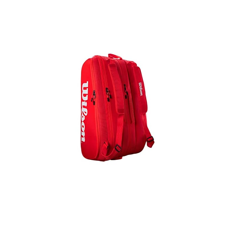 Wilson Tennis-/Badmintonschläger Tasche Super PK Rot (SUPER TOUR 15 PK)