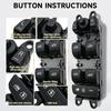 For Volvo XC60 S60 V60 2014 2015 2016 2017 2018 LHD RHD Electric Power Window Control Master Switch Button 31453265 31453264