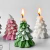 Christmas Tree Shape Plaster Resin Mold Silicone Crafts Making Molds Candle Mold  Desktop Ornament
