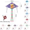 1.2 Meter Long Tail Kite For Children Cartoon Double Tail Kite