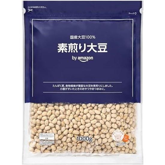 Soia Tostata 1000g contiene proteine + fibre alimentari snack grande capacità 100% soia di produzione nazionale.