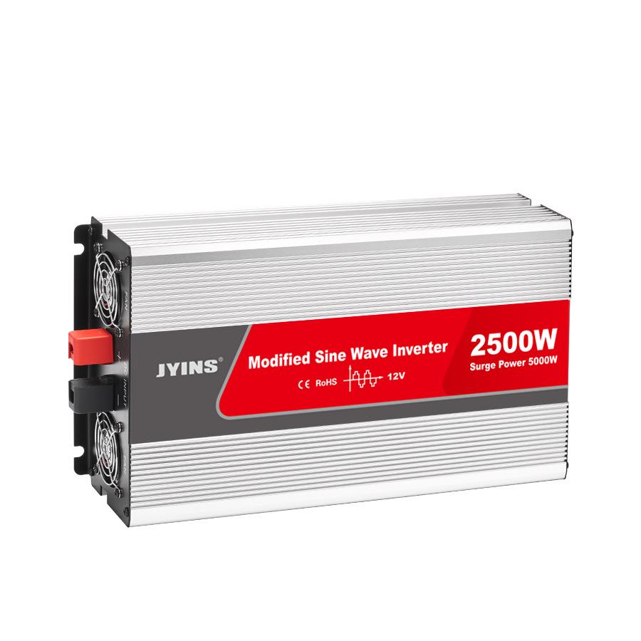 2500W Modified Sine Wave Inverter 12V/24V To 220V for Car, Solar, Home Use with Charging Feature