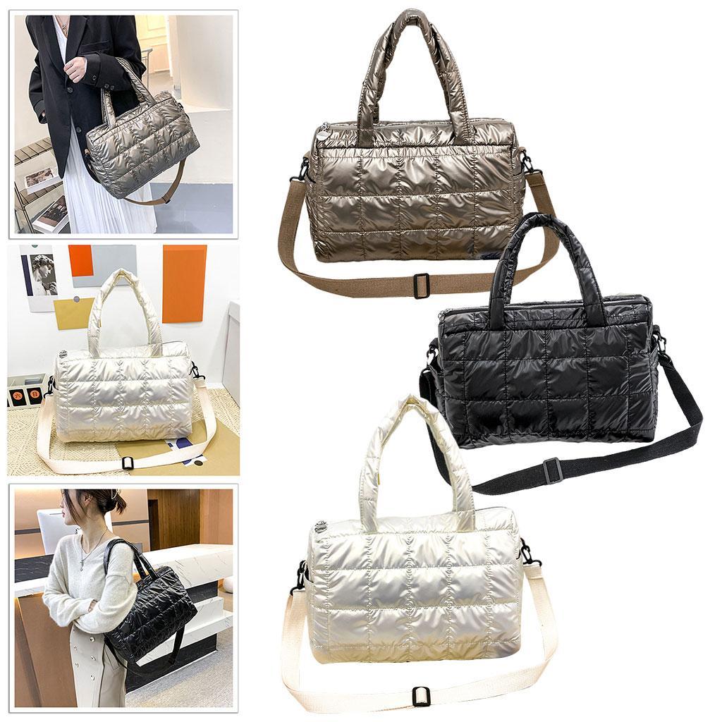 Fashionable Women Winter Shoulder Bag Handbag Casual Satchel for Vacation