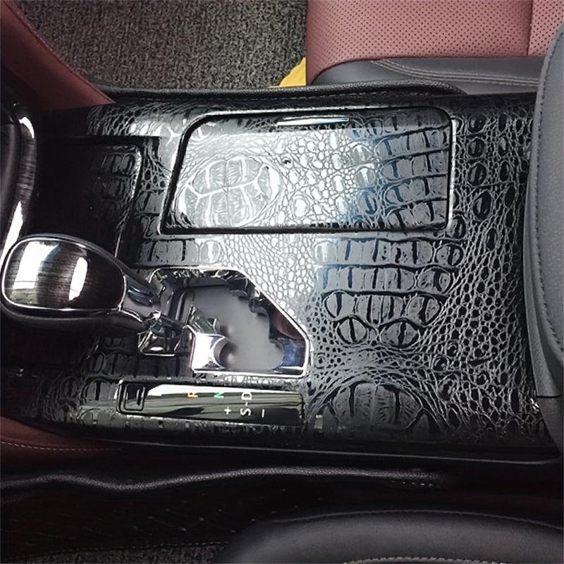 For Toyota Crown S210 2012-2018 Interior Central Control Panel Door Handle Carbon Fiber Stickers Decals Car Styling Accessorie