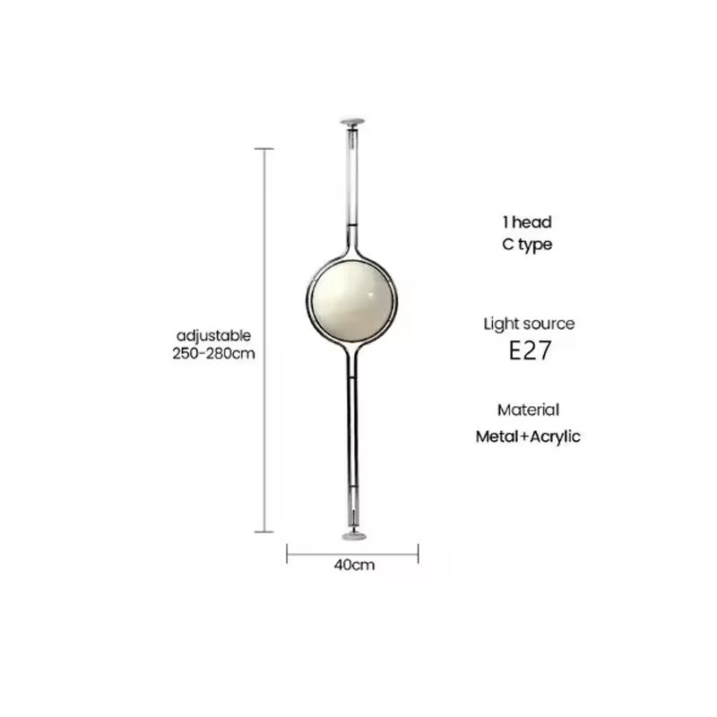 Modern Creative Floor Lamp White Yellow