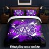 Austria Wien FC Design Bed Bedding Set 1 Duvet Cover + 2 Pillowcases Soft Breathable Household Bed Linens