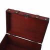 Large Wooden Storage Box Grey Antique Storage Box Wooden Jewelry Box  Home Bedroom Decor