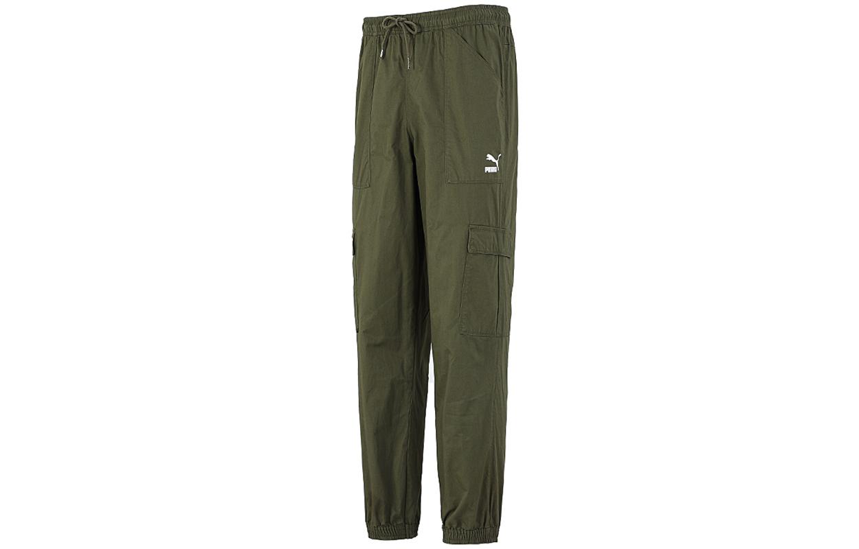 PUMA Cargo Pants Men s Army Green Moderate 533101-44 S