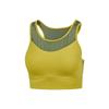 Freedom Series Color Block Breathable Comfortable Casual Durable Sports Bra Women Underwear Golden-Olive P324W053-0545