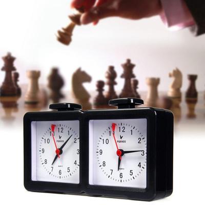 Digitale Schachuhr Quarz Analoge Schachuhr I-go Count Up Down Timer