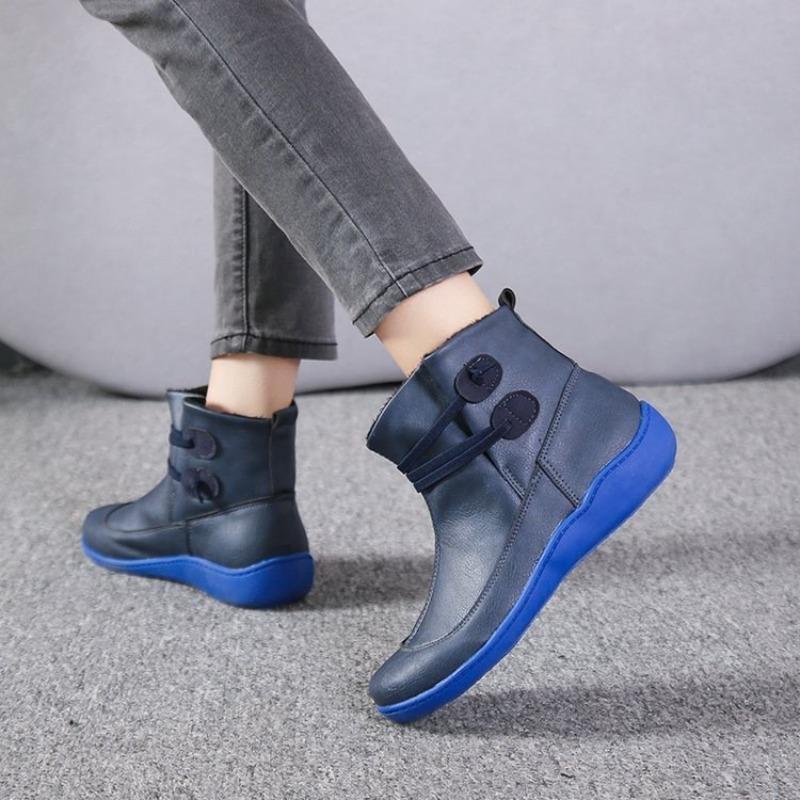 Fashion Women Ankle Boots Spring Autumn Roman British Style Soft Casual Boots Women New Trend Fashion Outdoor Designer Shoes for Women