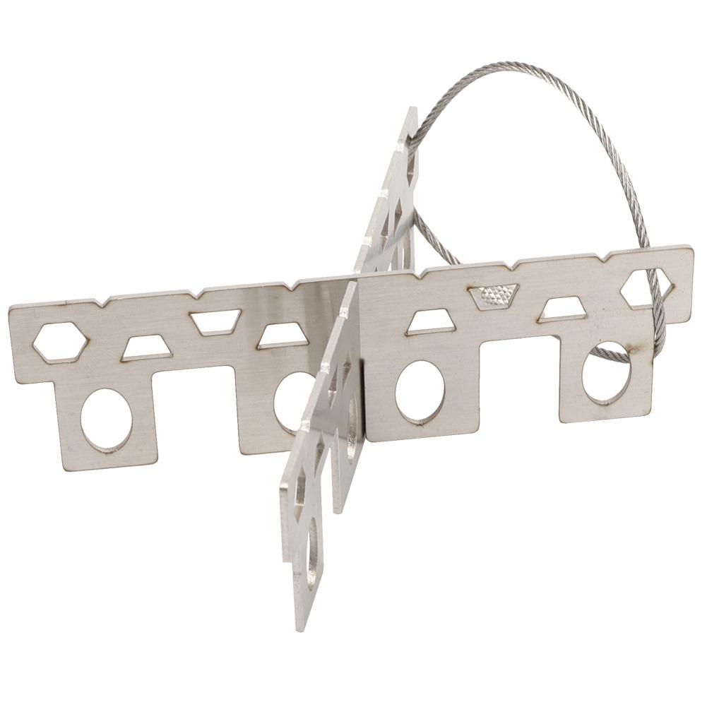 

Портативная уличная печь для пикника, небольшая подставка из нержавеющей стали, держатель для жидкого твердого вещества