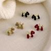 Good Luck Chinese Horse Stud Earrings Cartoon Zodiac Horse Pony Earrings  New Year Gift