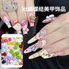 New Resin kt Bowknot 10*5mm Colorful Nail Art Accessories Nail Phone Case Hairpin Decoration DIY