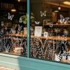 Spring Butterfly & Flower Electrostatic Stickers, Shop Window Glass Decorative Clings