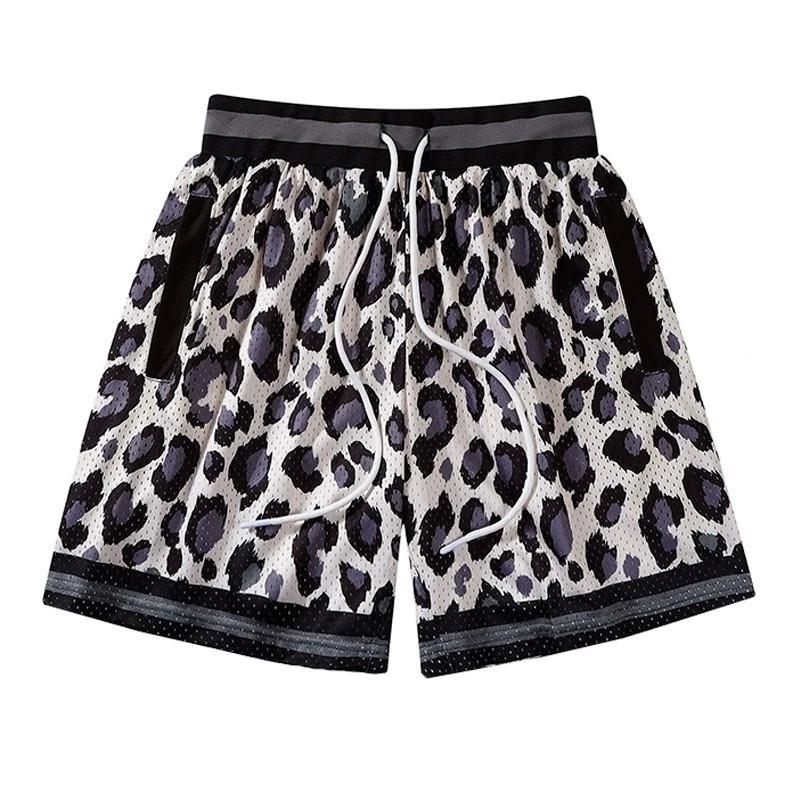 

Шорти з принтом леопарда для тренувань Муай Тай Бокс Кікбоксинг Швидкосохнучі Бойові Мистецтва Боксерські Унісекс Чоловіки Жінки Дитина Фітнес Зал Спорт Тренування Вуличний Стиль 2XL