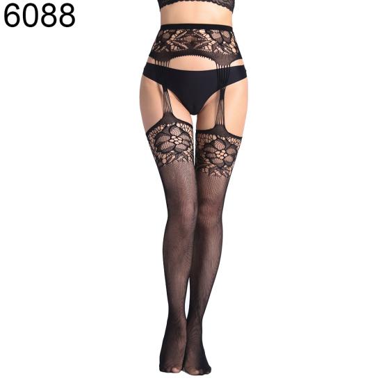 Sexy Women Soft Breathable Fishnet Stockings Tights Hollow Pantyhose Suspenders