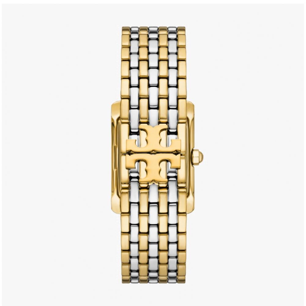 Tory Burch The Eleanor Shell Square Women S Metal Watch Tbw1094