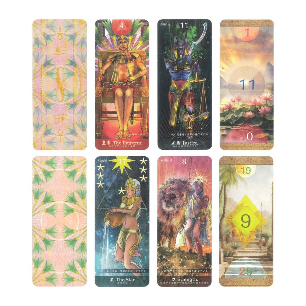 Egyptian Mythology Tarot & Oracle 31 (Egyptian Mythology Tarot & Oracle) | Nijiya | 31 Cards with Japanese Meanings [Authentic]