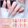 Three-dimensional Waterproof Non-ironing Gel Nail Film Full-stick Spring and Summer Nail Film Paper Nail Film Paper