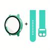 Silicone Protective Case and Strap Set for Samsung Watch Active 2 | Compatible with 40mm/44mm Models 20mm Strap