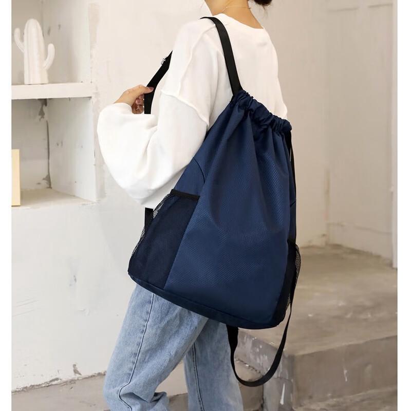 Unisex Oxford Cloth Drawstring Sports Backpack