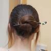 Vintage Black Wooden Flower Tassel Hair Stick for Women  New Chinese Style Hairpins Hair Chopsticks Hair Accessories Gift