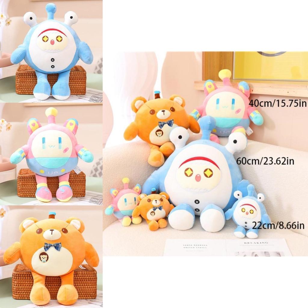 Eggie Plüschtier Niedliche und knuddelige Eierwagen-Verkäufer-Puppe