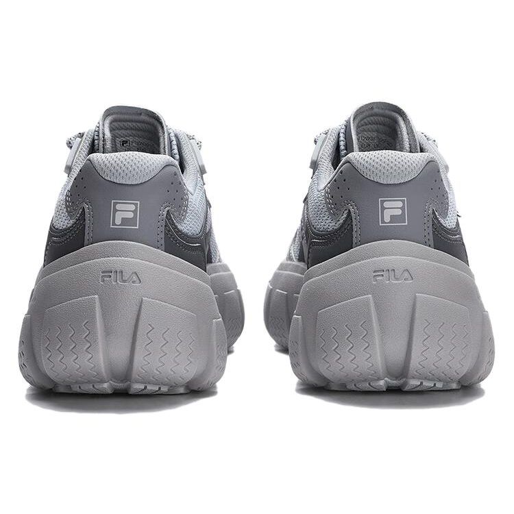 Fila Bolla Trendy Antiderrapante Durável Respirável Tênis Feminino Cano Baixo Tênis Dad Cinza F12W321105FGD